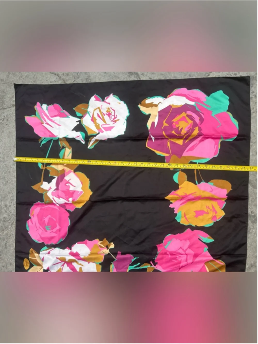 HPS Multicolor Silk Scarf